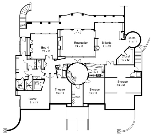 Basement Floor Plan